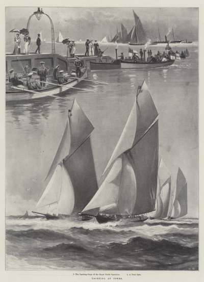Navegando en Cowes de Charles John de Lacy